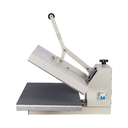 Heat Press,Heat Press Machine,16x32 Large Clamshell Format Manual Heat Press Machine High Pressure Manual Heat Press Machine with High Accuracy of Signal indication for Larger Area Heat Transfer Press