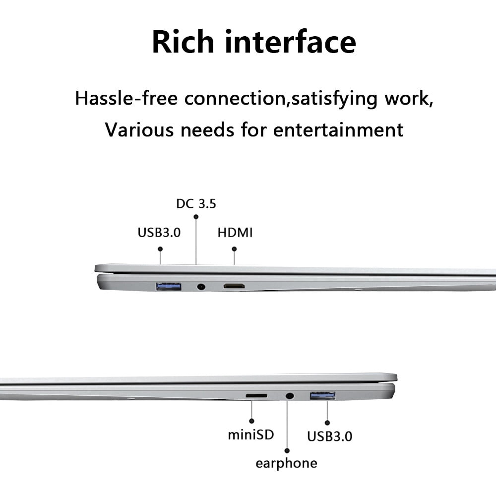 KUU Yepbook 15.6in Laptop,8GB RAM, 512GB SSD, Intel Celeron N5095, Cooling System,Fingerprint,38000MWH Battery,Windows 11 Pro Laptops Computers,