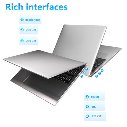KUU Laptop 15.6in FHD 16GB DDR4 1TB SSD Intel Alder Lake N95 up to 3.4GHz with Windows 11 Pro,Backlit Keyboard