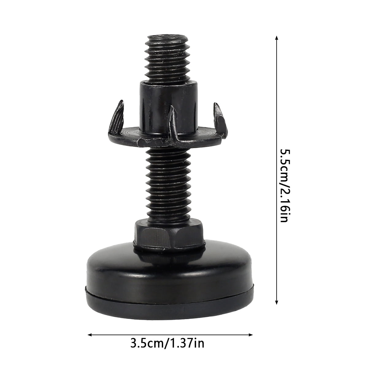 4 Pack Furniture Levelers Heavy Duty Furniture Leveling Feet Adjustable Leg Levelers for Cabinets Sofa Tables Chairs Raiser, Support 1320LBs