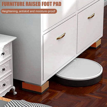 EUWBSSR Bed Risers Heavy Duty Adjustable Furniture Risersfor Bed Frame,Sofa,Desk Leg Lifts Up To 1102 Lbs
