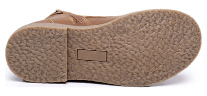 Blikcon Kids Boys Ballard Dress Boots Comfort Bootie (Color : Brown, Size : 11.5 Little Kid)