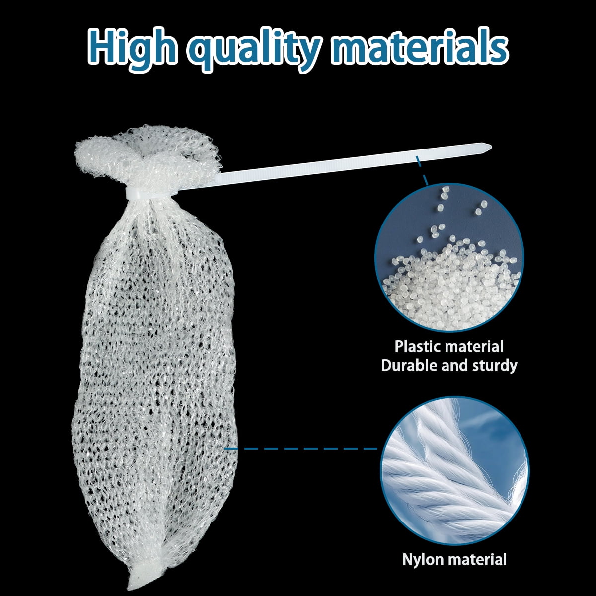 Txkrhwa 30PCS Washing Machine Lint Traps, Nylon Washer Lint Catcher, Laundry Mesh Washer Hose Filter, Washer Hose Lint Traps with 30 Cable Ties for Washing Machine Sink Bathtub Prevent Drain Clogging
