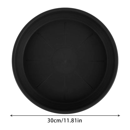 Kyoffiie 5PCS Plant Saucer Kit 6 8 10 12Inch Plastic Plant Trays Waterproof Sturdy Drip Flower Trays for Garden Yard Pots Planter