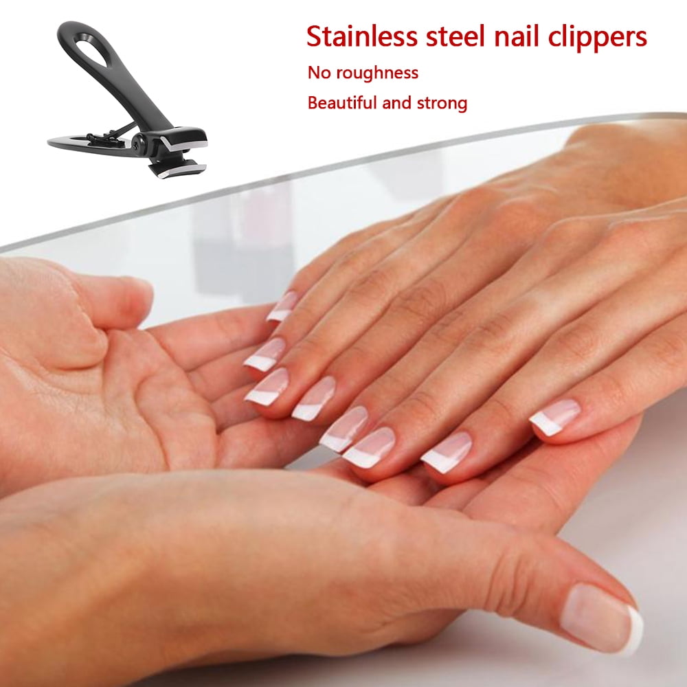 HOTBEST Thick Nail Clippers Wide Jaw Cutter, Toenails Fingernails, Stainless Steel Heavy, Seniors Adults