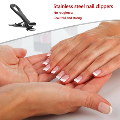 HOTBEST Thick Nail Clippers Wide Jaw Cutter, Toenails Fingernails, Stainless Steel Heavy, Seniors Adults