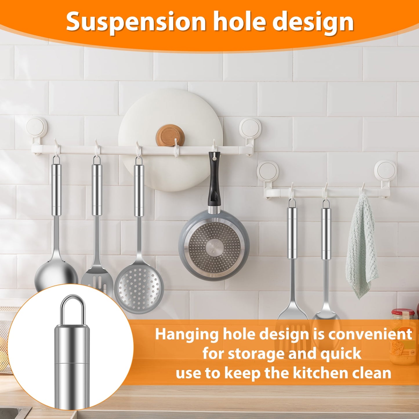 10Pcs Kitchen Cooking Utensils Set Metal Stainless Steel Spoons and Spatula Set with Ergonomic Handle Utensil for Cooking Kitchen Cooking Utensils Set Kitchen Gadgets Tools Set Spoons Spatula Sets